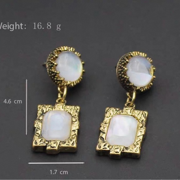 Retro earrings - Picture 2 of 5